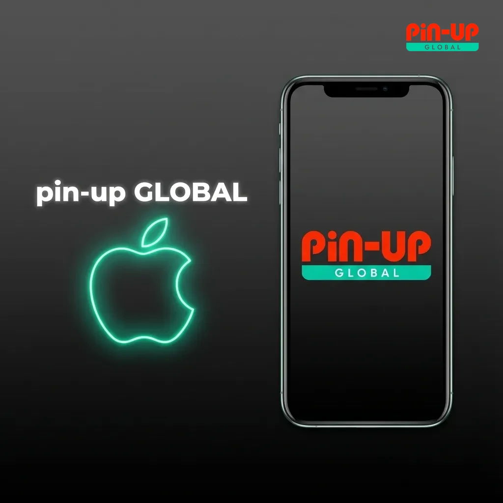 Illustration of an iPhone showing the Pin-Up India mobile site with steps to add it as a home screen shortcut for app-like access