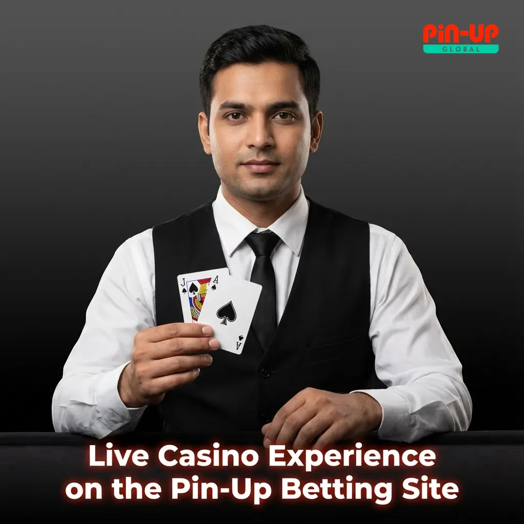 Player at home playing live dealer blackjack on Pin-Up, HD video stream with real dealer, cards and roulette wheel visible