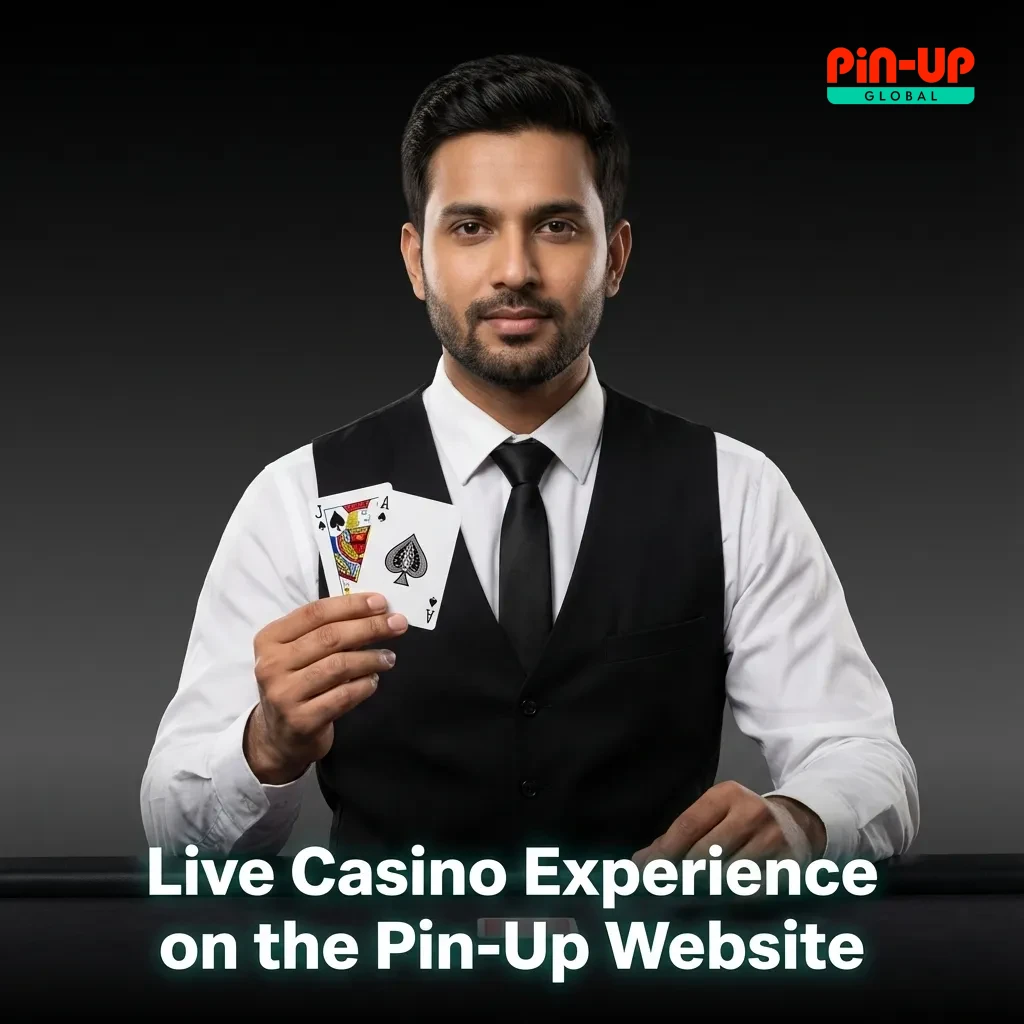 Player on laptop viewing Pin-Up live casino table with real dealer, roulette wheel, and game list including Teen Patti and Andar Bahar