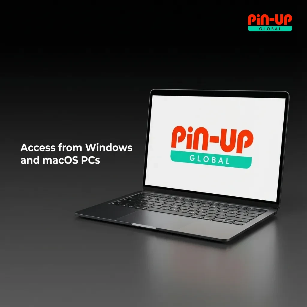 Laptop screens showing a betting website in browsers on Windows and macOS, highlighting online access without apps