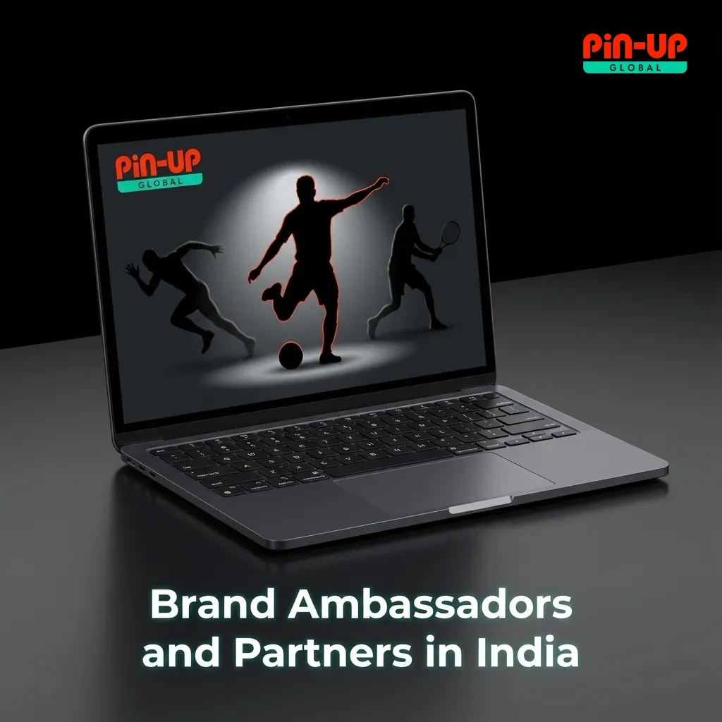 Text slide titled “Brand Ambassadors and Partners in India” stating no public info yet and updates will appear on the site