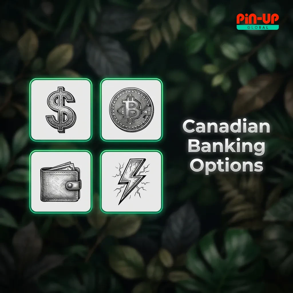 Canadian banking options including Interac e-Transfer, credit cards, crypto, and e-wallets for fast casino transactions