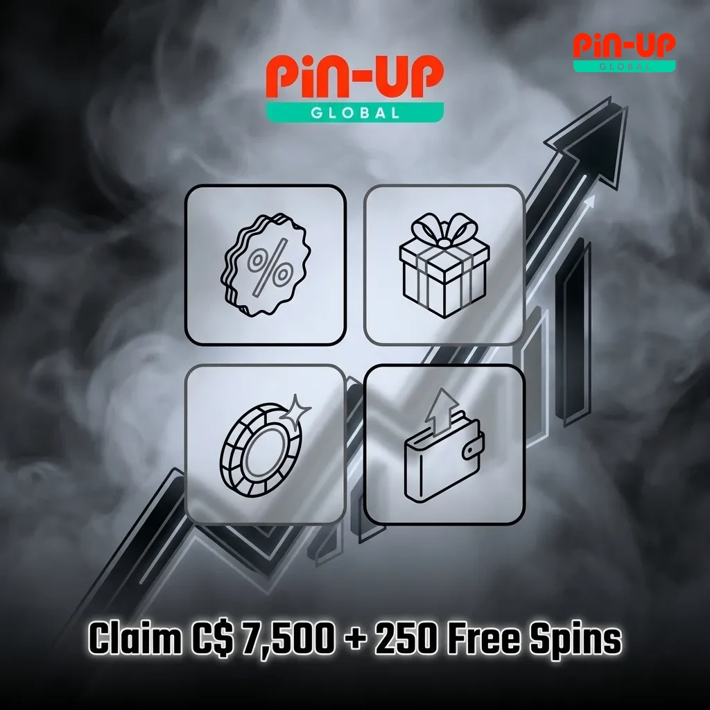 Casino welcome bonus offering C$7,500 and 250 free spins across three deposits for new Canadian players