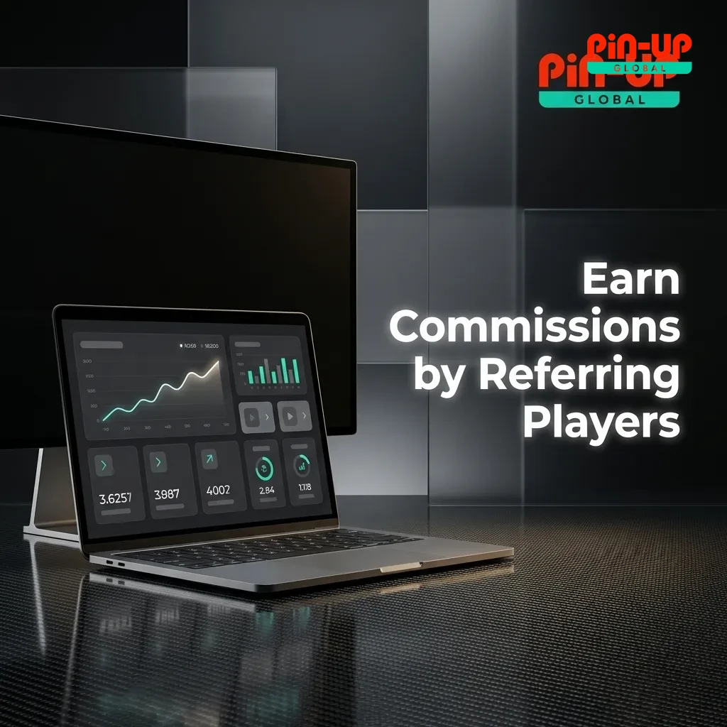 Affiliate program dashboard showing commission rates up to 50% with revenue tracking and payout information