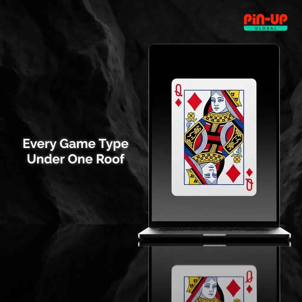 Pinco online casino game library featuring slots, table games, video poker, crash games, and jackpot titles