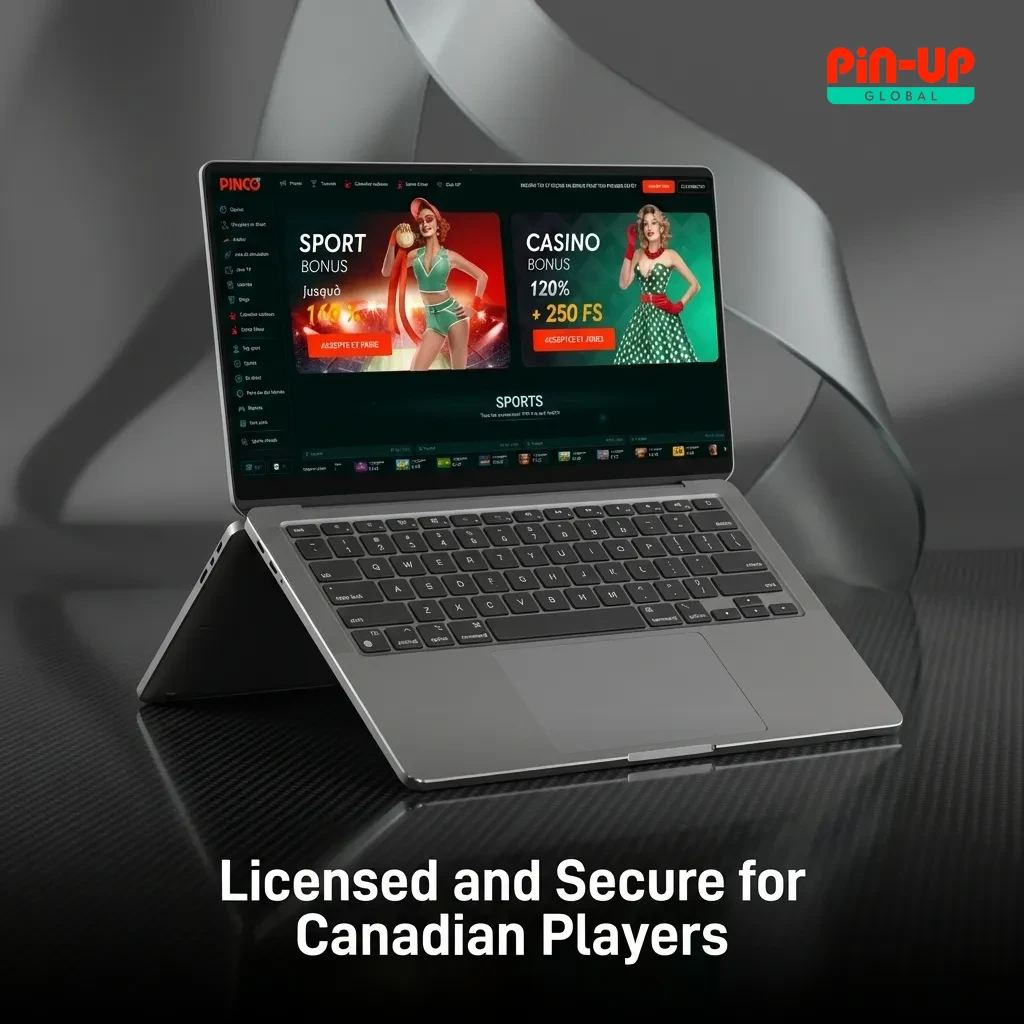 Secure online casino platform with SSL encryption, Curacao license, and responsible gaming tools for Canadian players.