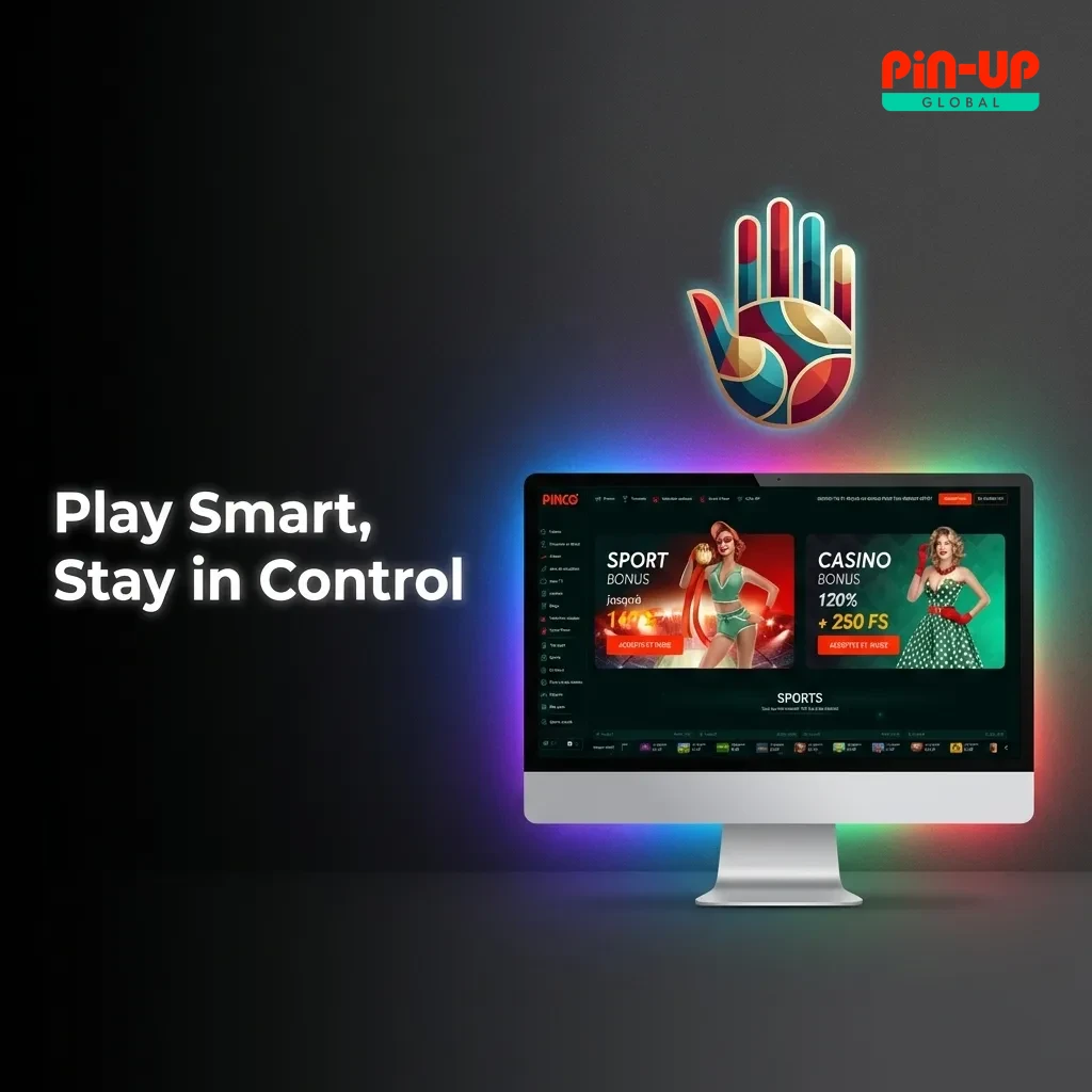 Gaming platform showing responsible gambling tools including deposit limits, self-exclusion options, and support resources.
