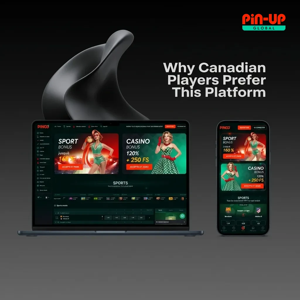 Canadian online gaming platform showing instant deposits, CAD support, mobile design, and 24/7 customer service features.
